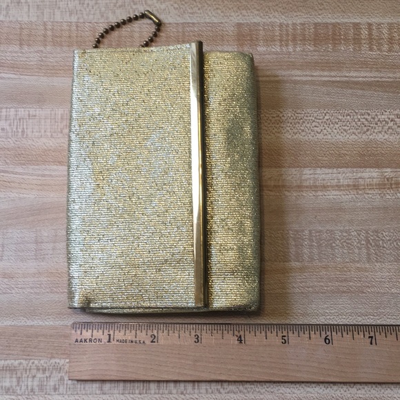 Vintage Gold Sparkle Wallet - Picture 5 of 8